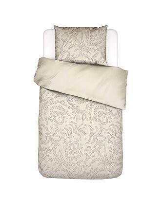 ESSENZA | Satin Bettwäsche ELERIA 70x90/140x200cm Oatmeal