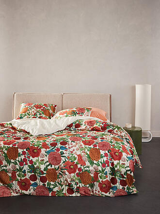 ESSENZA | Satin Bettwäsche FLORENTIEN 70x90cm / 140x200cm Lobster Pink