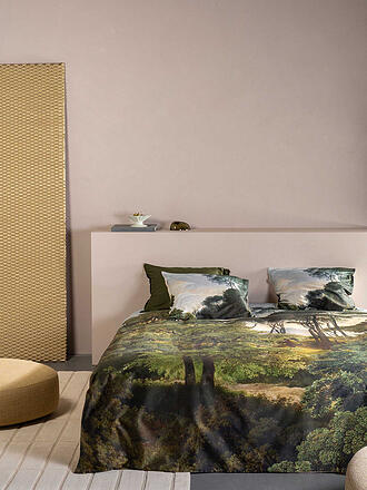 ESSENZA | Satin Bettwäsche SELVA 70x90cm/140x200cm Vanilla 