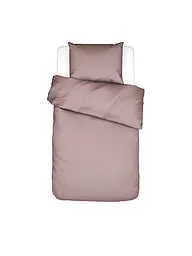 ESSENZA | Satin Bettwäsche 70x90cm / 140x200cm COLETTA Global Grey | rosa