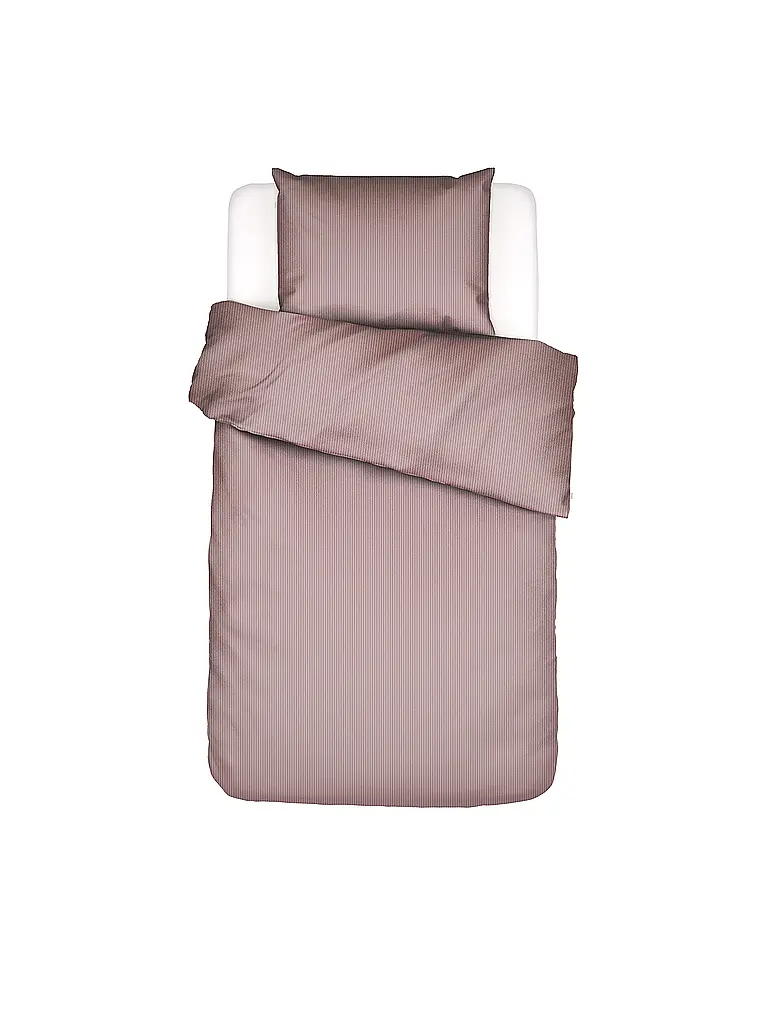 ESSENZA | Satin Bettwäsche 70x90cm / 140x200cm COLETTA Woodrose | rosa