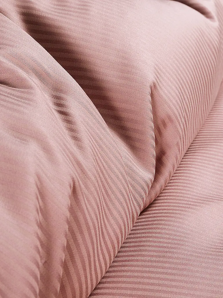 ESSENZA | Satin Bettwäsche 70x90cm / 140x200cm COLETTA Woodrose | rosa