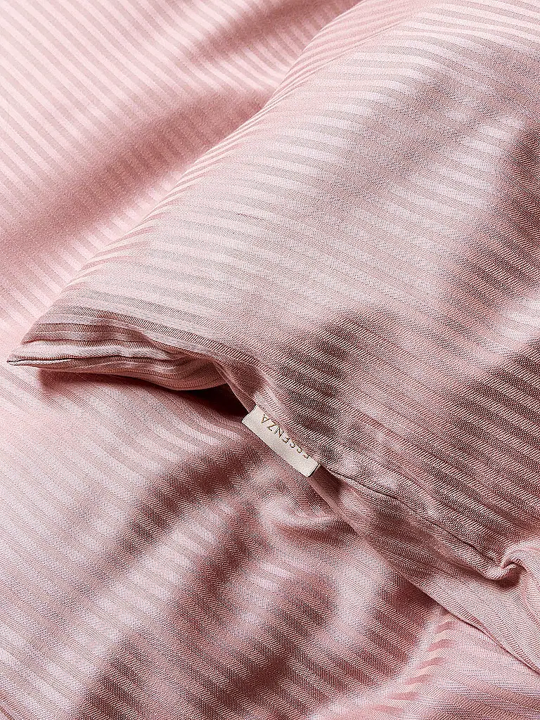 ESSENZA | Satin Bettwäsche 70x90cm / 140x200cm COLETTA Woodrose | rosa