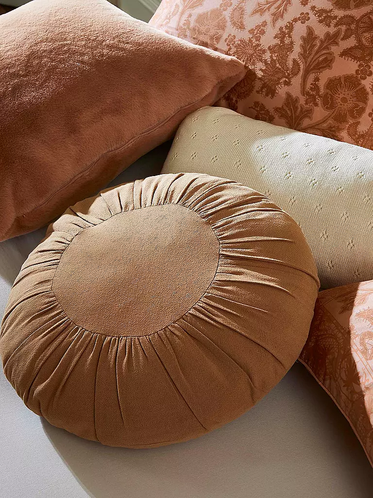 ESSENZA | Satin Bettwäsche 70x90cm / 140x200cm Maere Pink Sand | koralle