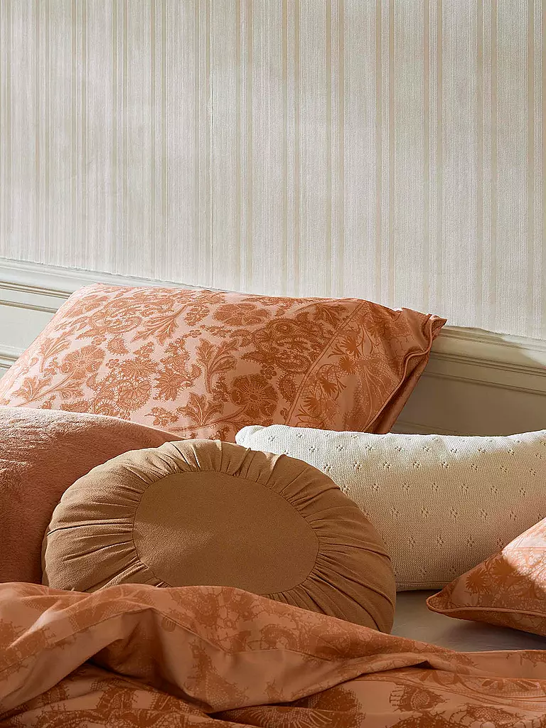 ESSENZA | Satin Bettwäsche 70x90cm / 140x200cm Maere Pink Sand | rosa