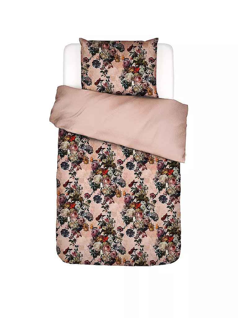 ESSENZA | Satin Bettwäsche 70x90cm/140x200cm KARLI Darling Pink | rosa