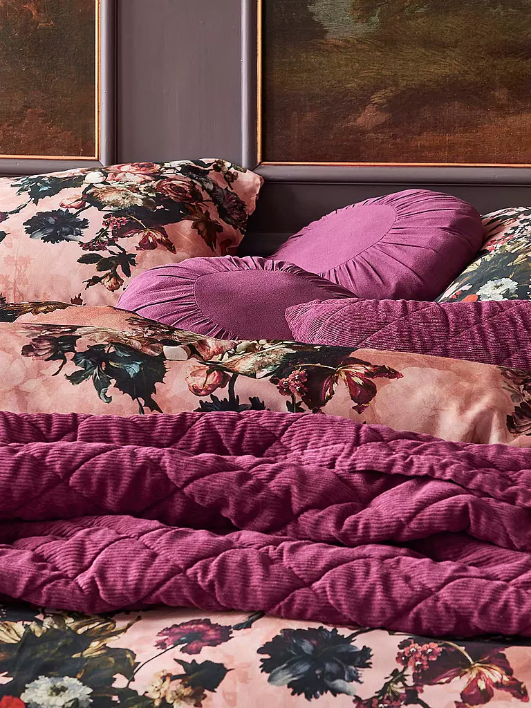 ESSENZA | Satin Bettwäsche 70x90cm/140x200cm KARLI Darling Pink | rosa