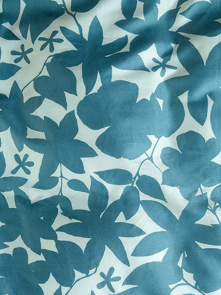 ESSENZA | Satin Bettwäsche SORA 70x90cm/140x200cm Smoke Blue | hellblau