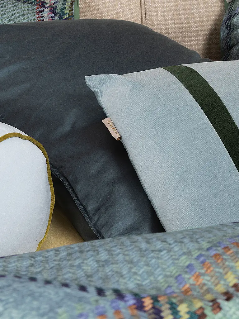 ESSENZA | Twill Bettwäsche 70x90cm / 140x200cm MEAU Basil Green | hellgrün