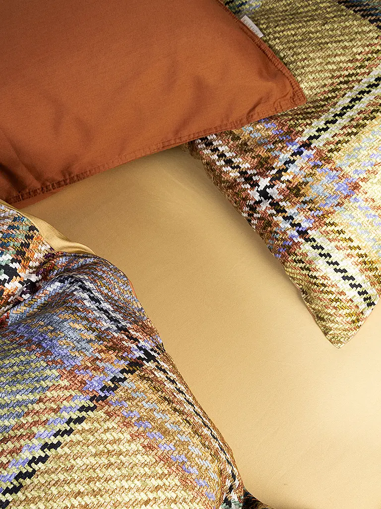 ESSENZA | Twill Bettwäsche 70x90cm / 140x200cm MEAU Camel | senf