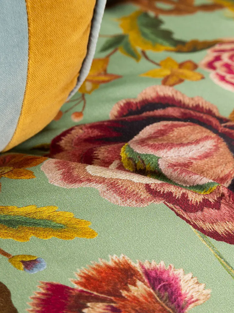 ESSENZA | Twill Bettwäsche 70x90cm / 140x200cm ROSANELLA Basil Green | hellgrün