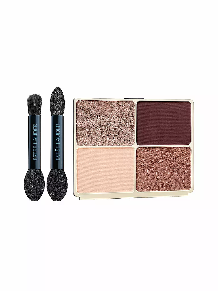 ESTÉE LAUDER | Lidschatten - Pure Color Envy Luxe Eyeshadow Quad Refill ( 03 Aubergine Dream )  | braun