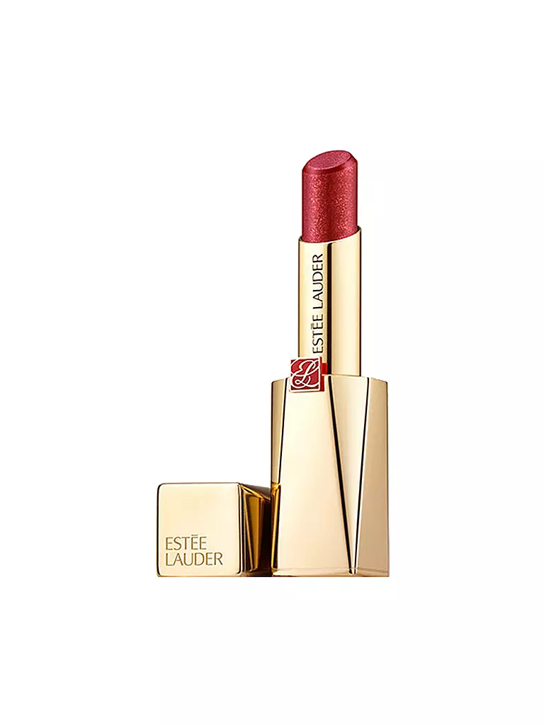 ESTÉE LAUDER | Lippenstift - Pure Color Desire Rouge Excess Lipstick - Chrome Finish (07 Stagger) | rot