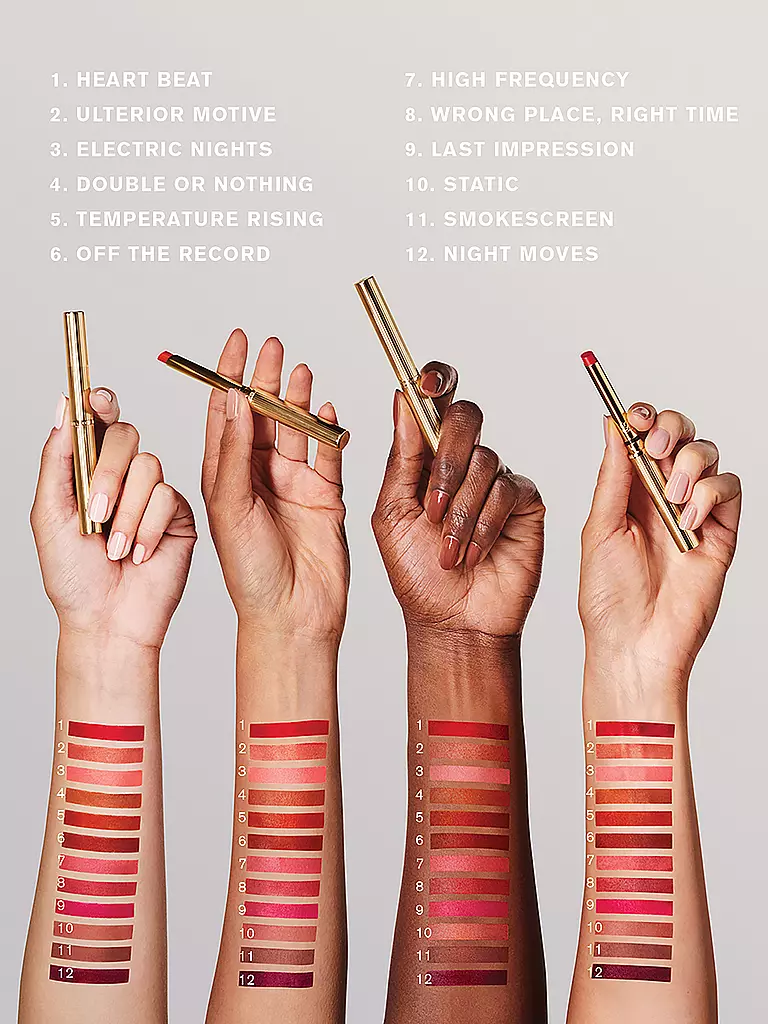 ESTÉE LAUDER | Lippenstift - Pure Color Explicit Silk Matte Lipstick (101 Static) | dunkelrot