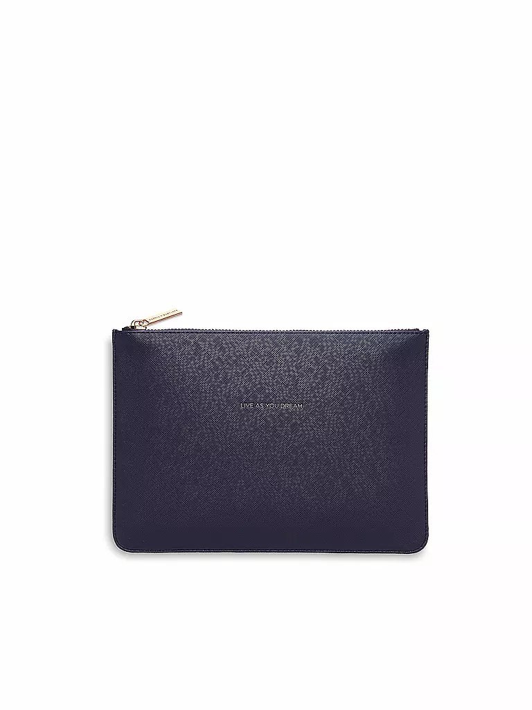 ESTELLA BARTLETT | Medium Pouch- "Live as you dream" | blau