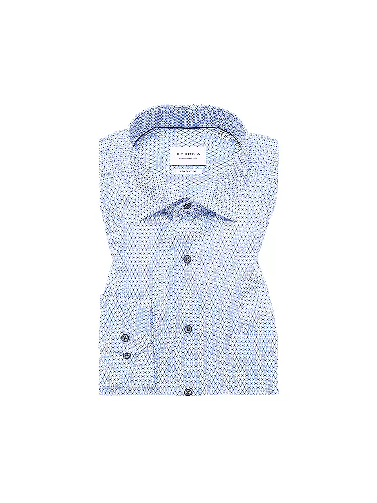 ETERNA | Hemd Comfort Fit | blau