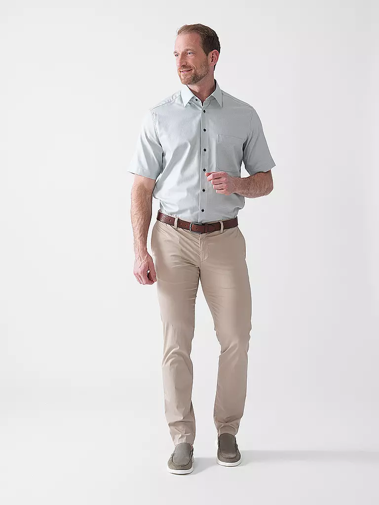 ETERNA | Hemd Comfort Fit | grün