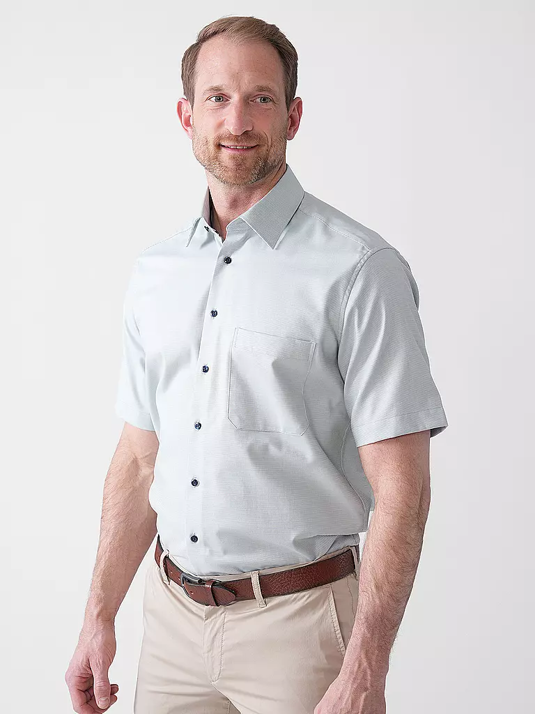 ETERNA | Hemd Comfort Fit | hellblau