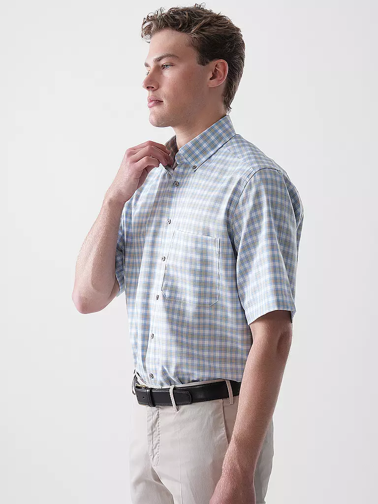 ETERNA | Hemd Comfort Fit | grün