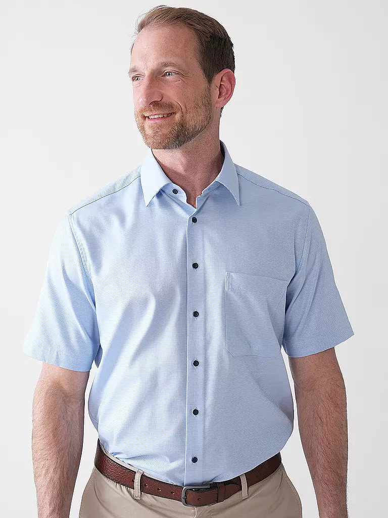 ETERNA | Hemd Comfort Fit | grün