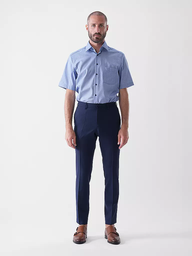 ETERNA | Hemd Modern Fit  | blau