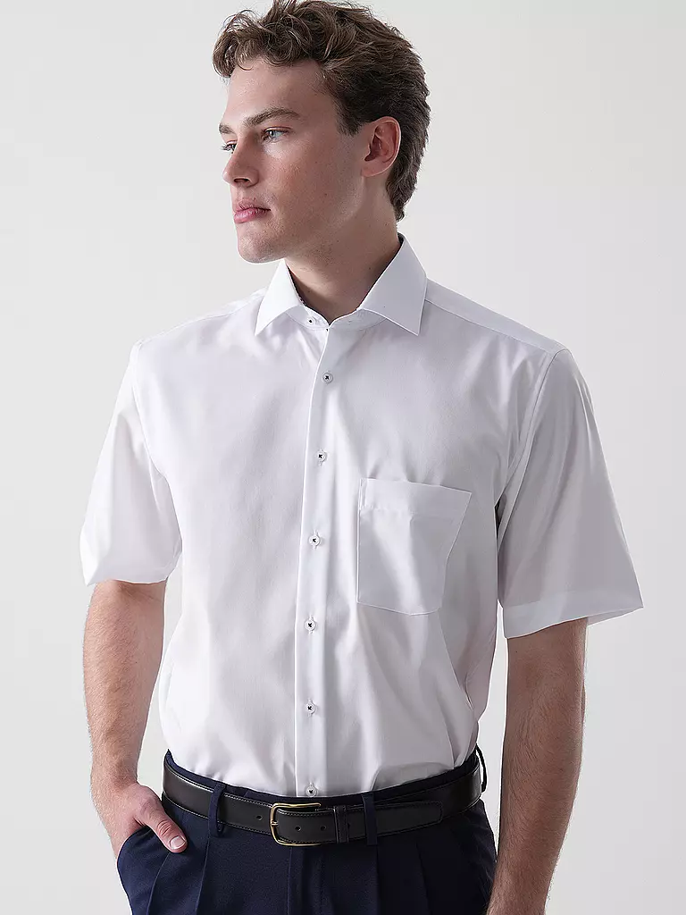 ETERNA | Hemd Modern Fit | weiss
