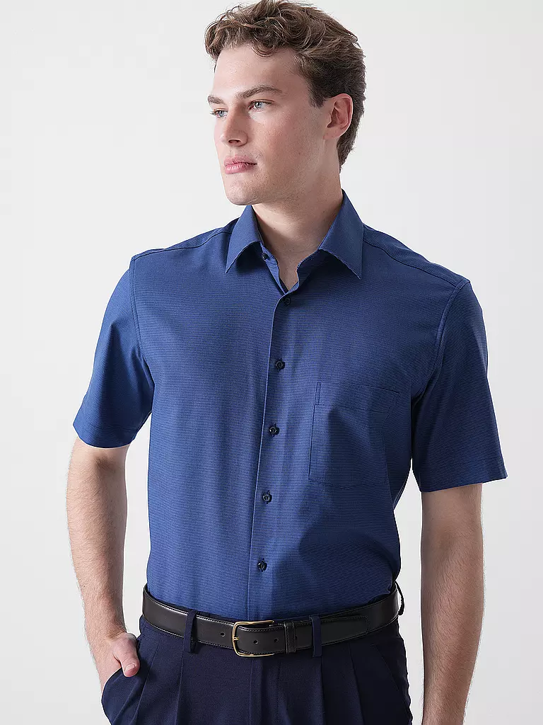 ETERNA | Hemd Modern Fit | dunkelblau