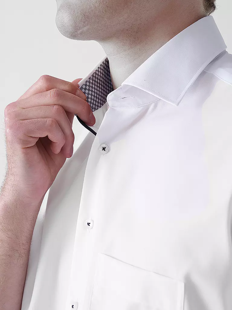 ETERNA | Hemd Modern Fit | weiss