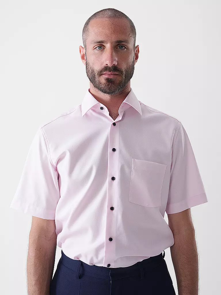 ETERNA | Hemd Modern Fit | blau