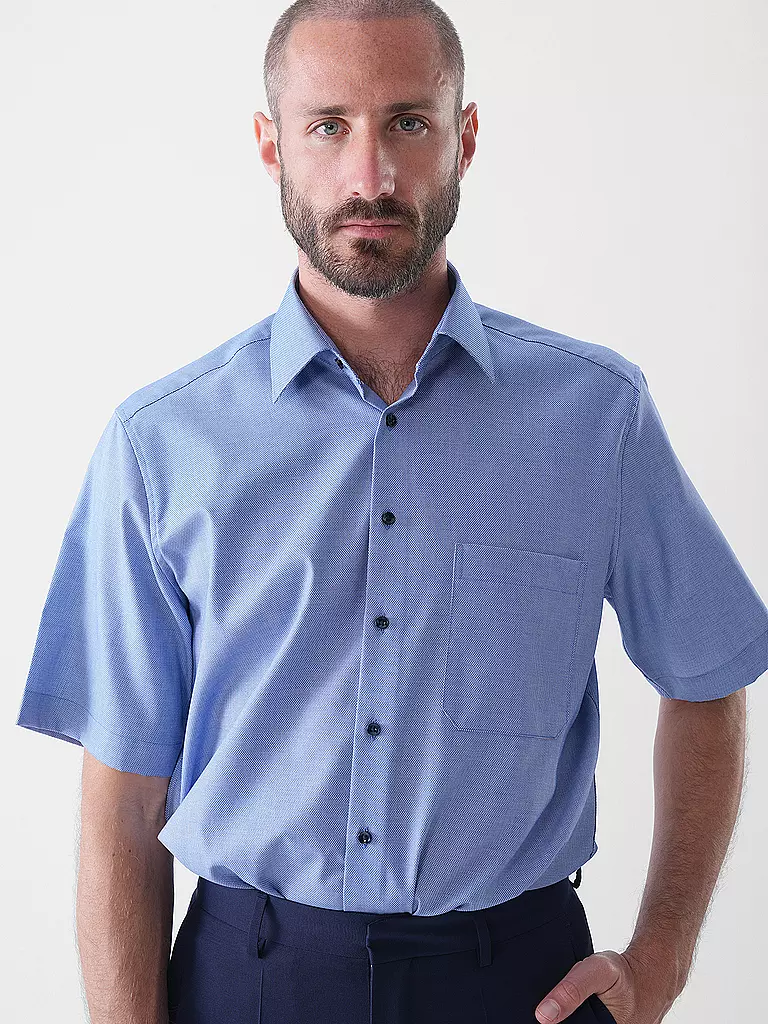 ETERNA | Hemd Regular Fit | blau