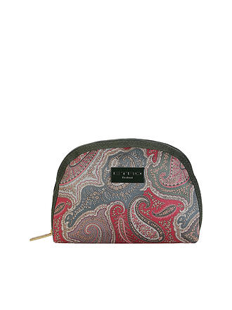 ETRO | Kosmetiktasche - Beauty Case (57 D. Braun / D. Rot)