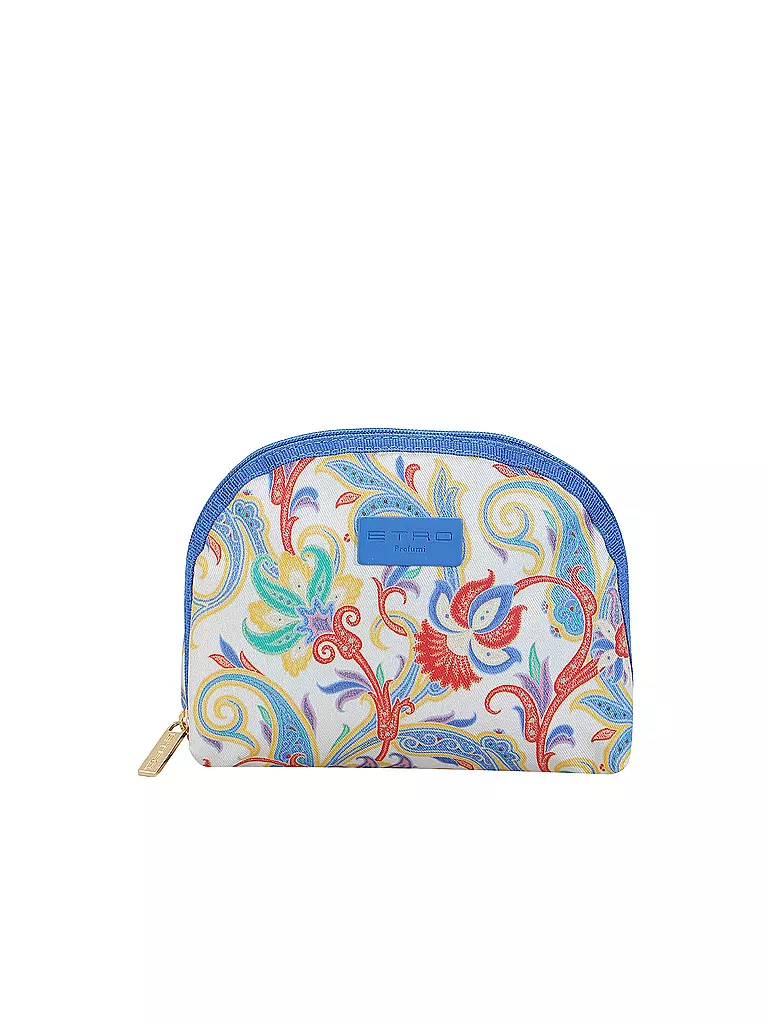 ETRO | Kosmetiktasche (33 Creme / Blau) | creme