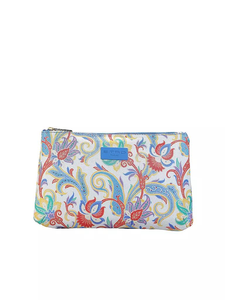 ETRO | Kosmetiktasche (33 Creme / Blau) | creme
