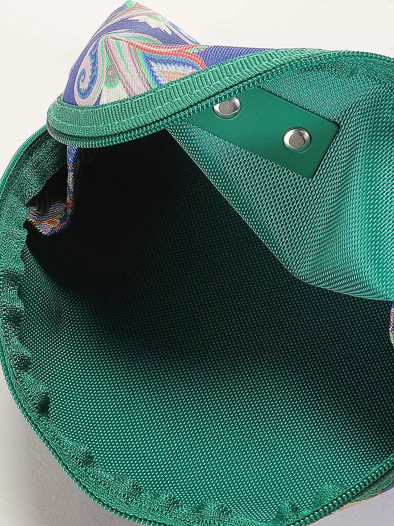 ETRO | Kosmetiktasche (34 Blau / Rosa) | grün
