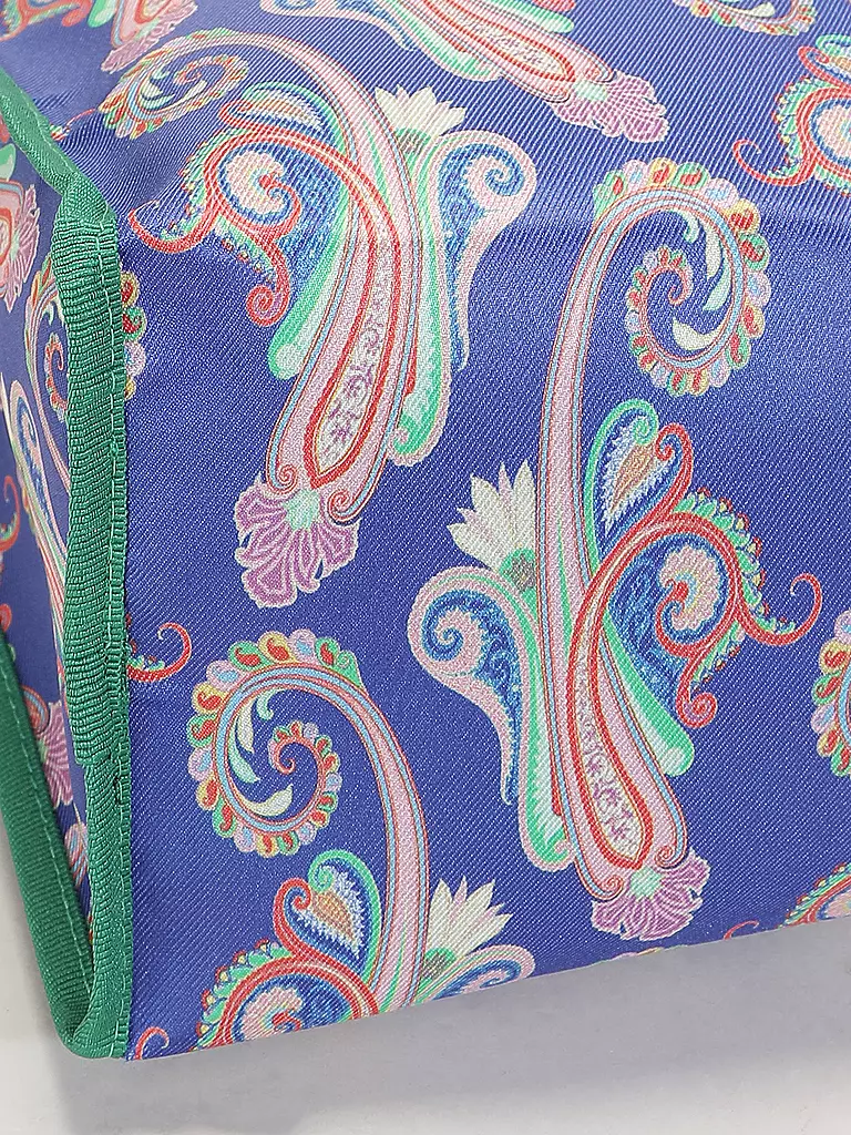 ETRO | Kosmetiktasche (34 Dunkel Blau / Rot) | gelb