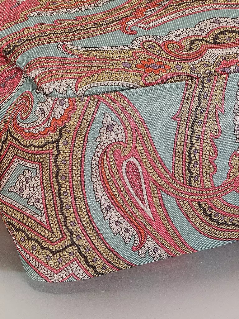 ETRO | Kosmetiktasche - Beauty Case (54 Türkis / Rot) | türkis