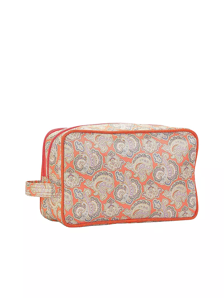 ETRO | Toilettetasche (31 Orange / Grau) | orange