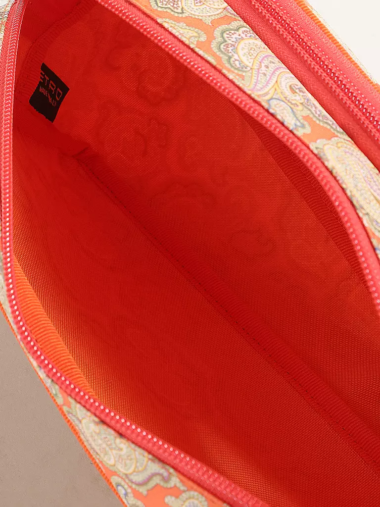 ETRO | Toilettetasche (31 Orange / Grau) | beere