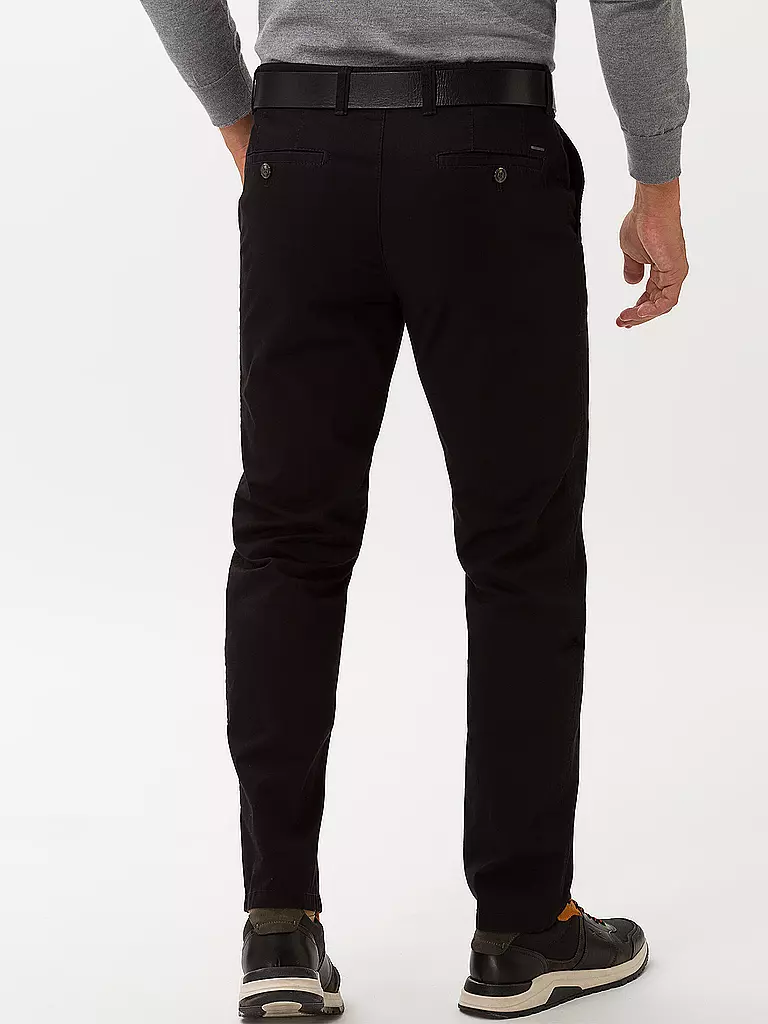 EUREX | Chino Slim Fit " Jim S " | schwarz