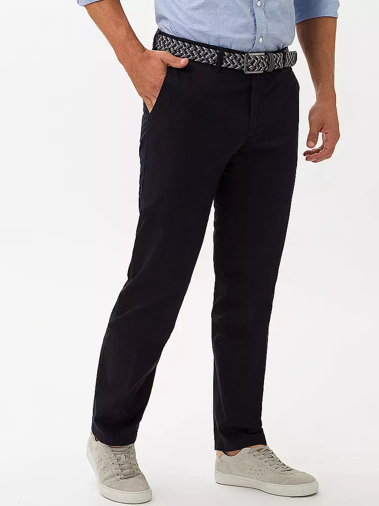 EUREX | Chino Slim Fit JIM S | schwarz