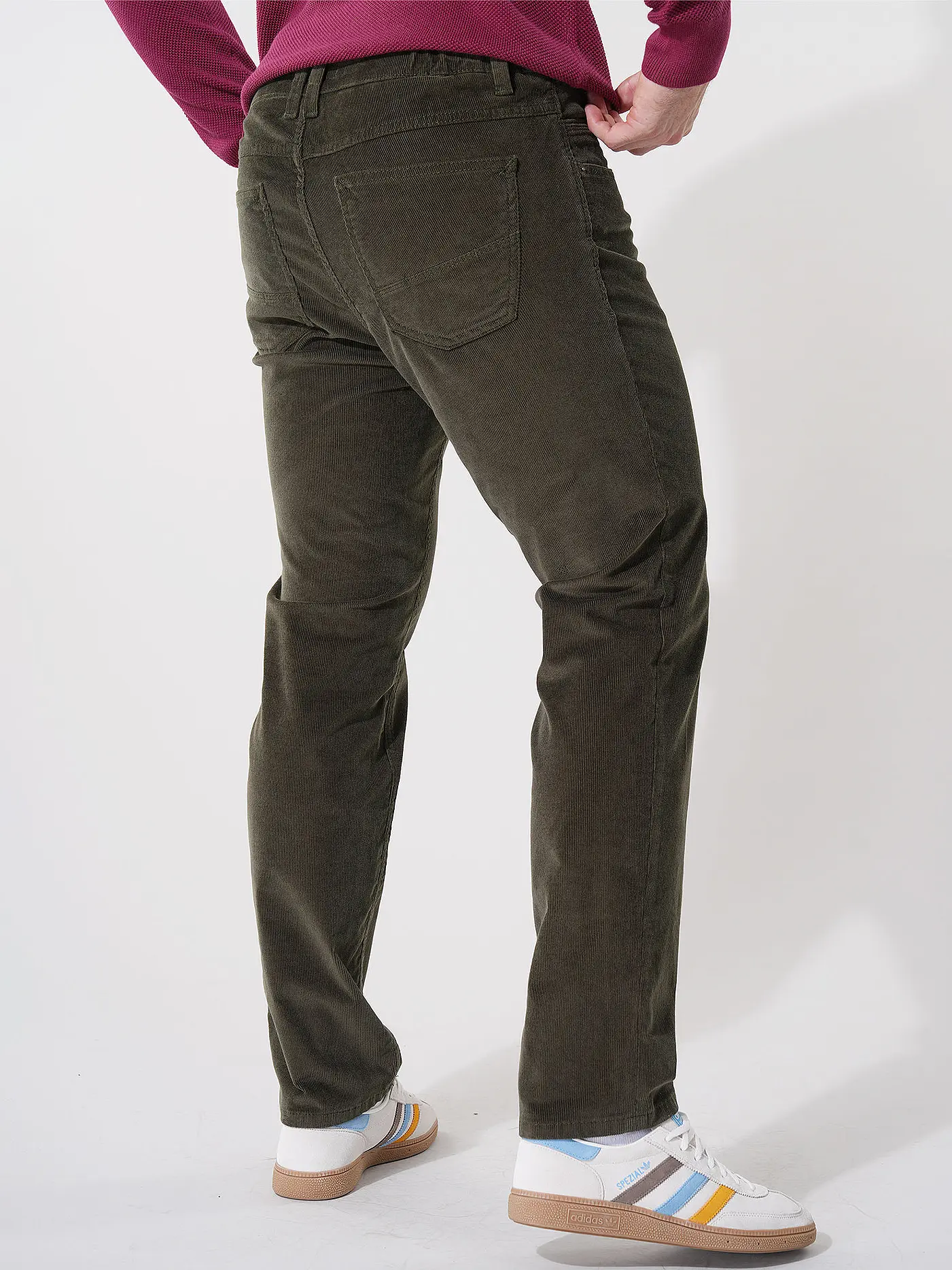 EUREX | Cordhose LUKA | olive