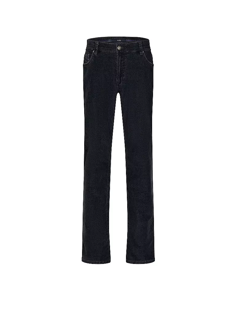 EUREX | Cordhose Straight Fit LUKE | blau