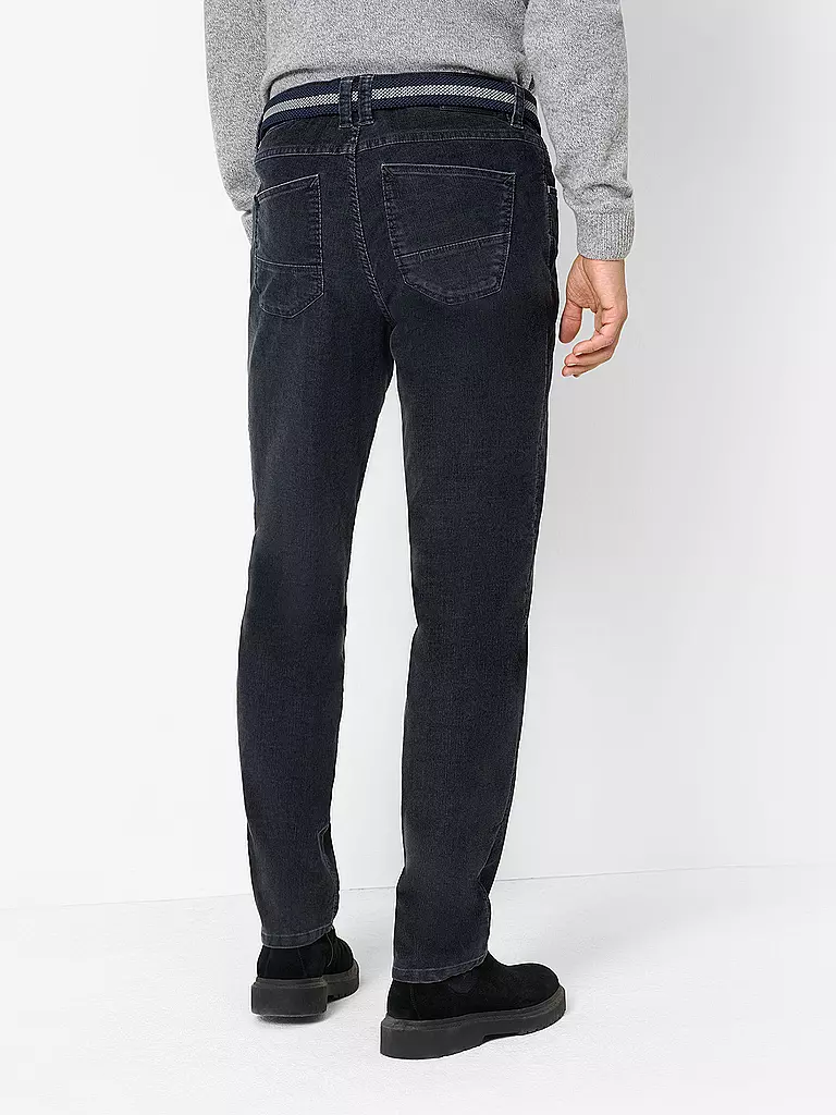 EUREX | Cordhose Straight Fit LUKE | blau