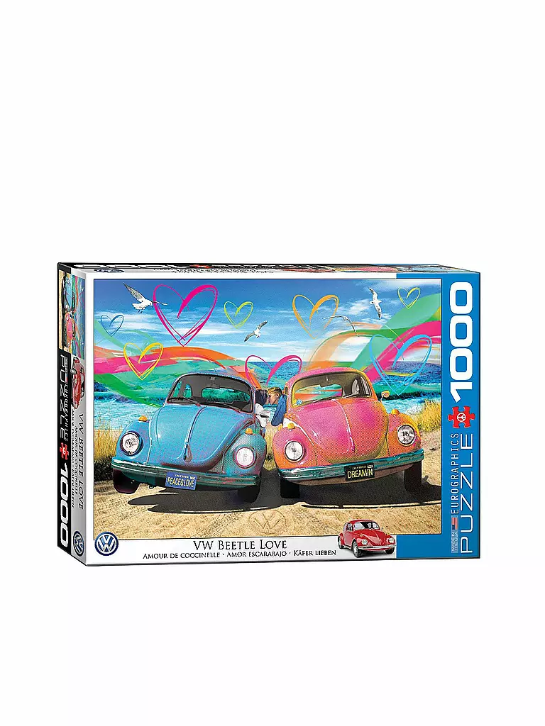EUROGRAPHICS | Puzzle - Beetle Love by Greenfield 1000 Teile | keine Farbe
