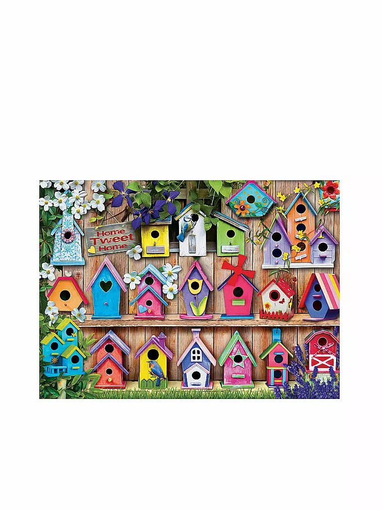 EUROGRAPHICS | Puzzle - Bird Houses (1000 Teile) | bunt