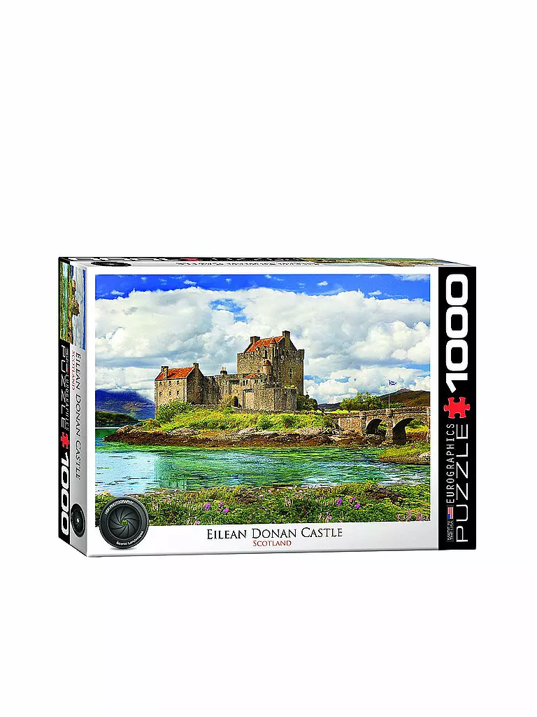 EUROGRAPHICS | Puzzle - Eilean Donan Castle Scotland (1000 Teile) | bunt