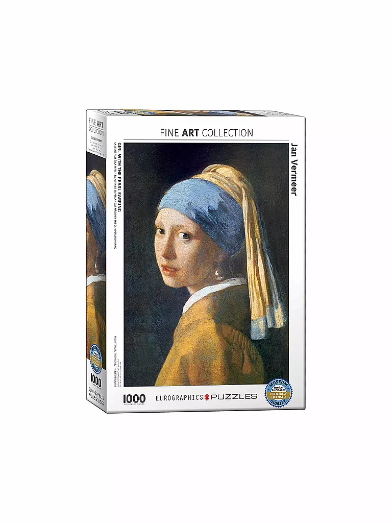 EUROGRAPHICS | Puzzle - Girl with the Pearl Earing (1000 Teile) | bunt