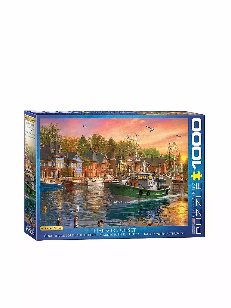 EUROGRAPHICS | Puzzle - Harbor Sunset (1000 Teile) | bunt
