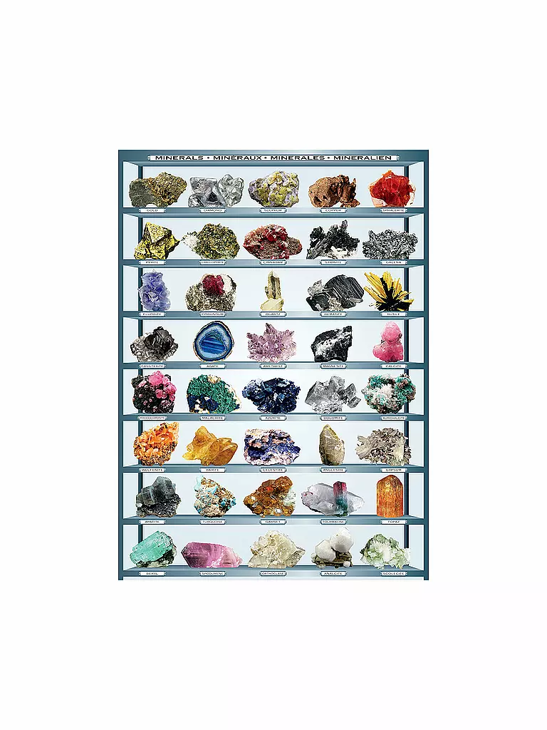 EUROGRAPHICS | Puzzle - Minerals (1000 Teile) | bunt
