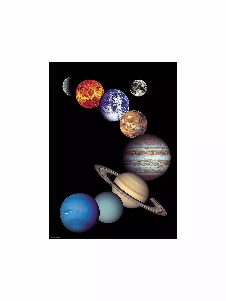 EUROGRAPHICS | Puzzle - Nasa the Solar System (1000 Teile) | bunt